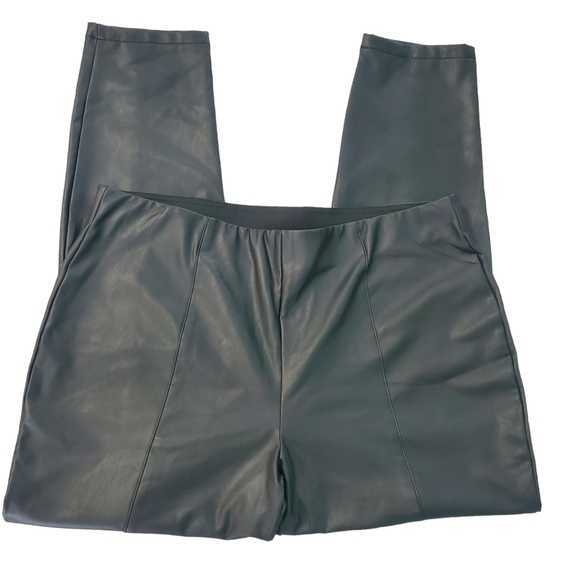 Cleo Faux Leather Leggings in Size XL EUC - Picture 2 of 5